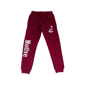 Burgandy Fly In Joggers